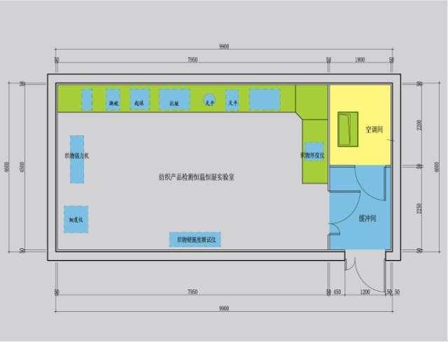 恒溫恒濕實驗室設(shè)計圖